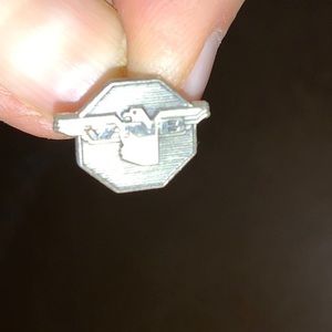 Sterling By cTo For Valley National Bank VNB Lapel Hat Pin Unisex Collectible